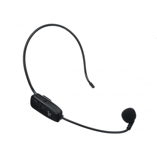 UHF 2 in 1 2.4G Wireless Mic Headset Noise Cancelling Microphone with Receiver Plug Stable Sign Receiver UHF 2 in 1 2.4G Wireless Mic Headset Noise Cancelling Microphone with Receiver Plug Stable Sign Receiver