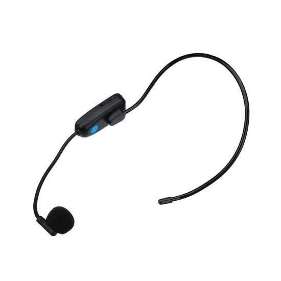 UHF 2 in 1 2.4G Wireless Mic Headset Noise Cancelling Microphone with Receiver Plug Stable Sign Receiver