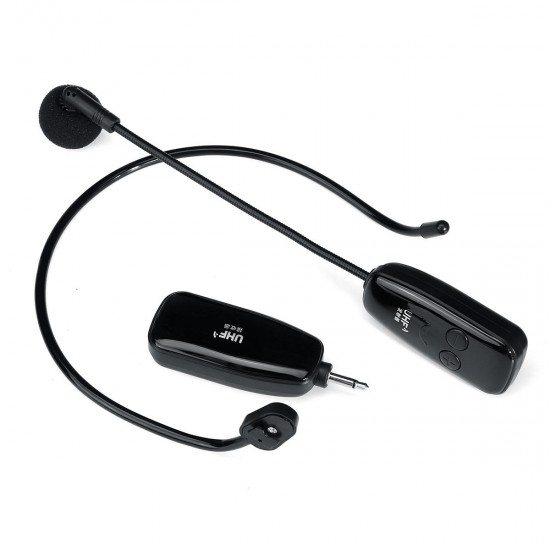 UHF 2 in 1 2.4G Wireless Mic Headset Noise Cancelling Microphone with Receiver Plug Stable Sign Receiver UHF 2 in 1 2.4G Wireless Mic Headset Noise Cancelling Microphone with Receiver Plug Stable Sign Receiver