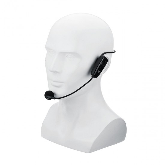 UHF 2 in 1 2.4G Wireless Mic Headset Noise Cancelling Microphone with Receiver Plug Stable Sign Receiver UHF 2 in 1 2.4G Wireless Mic Headset Noise Cancelling Microphone with Receiver Plug Stable Sign Receiver