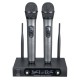 UHF Receiver 2 Channel Wireless Microphone System Bass Good Sounds KTV Party Sing Home Entertainment UHF Receiver 2 Channel Wireless Microphone System Bass Good Sounds KTV Party Sing Home Entertainment