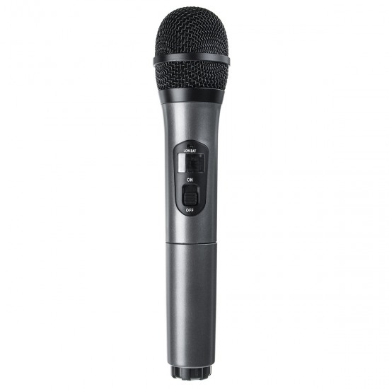 UHF Receiver 2 Channel Wireless Microphone System Bass Good Sounds KTV Party Sing Home Entertainment UHF Receiver 2 Channel Wireless Microphone System Bass Good Sounds KTV Party Sing Home Entertainment