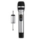 UHF Wireless Dynamic Microphone with Receiver Handheld Mic for Karaoke
