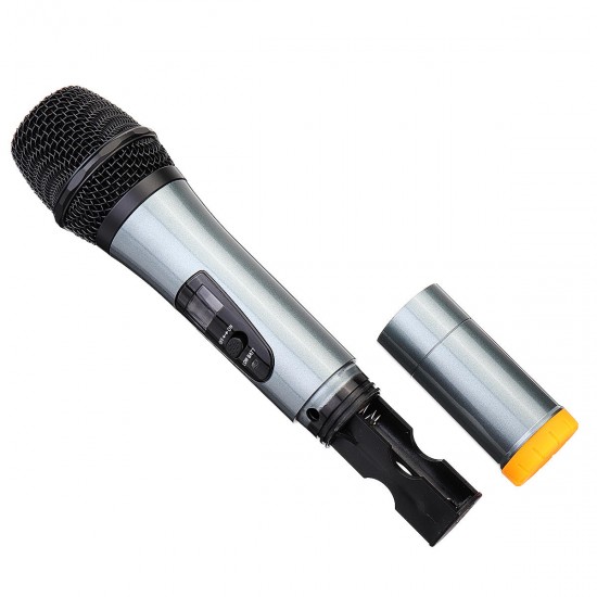 UHF Wireless bluetooth Karaoke Microphone Stereo Mic HIFI USB Speaker Player