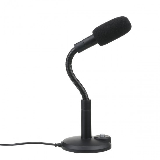 USB PC Microphone Recording Computer Mic with Mute Button for Mac Laptop PC for Net Class Live Broadcast USB PC Microphone Recording Computer Mic with Mute Button for Mac Laptop PC for Net Class Live Broadcast