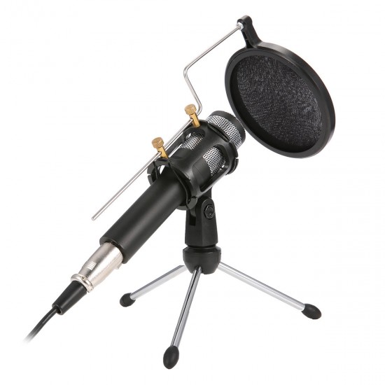 USB Professional Home Studio Condenser Microphone for Live Broadcast Podcast Recording PC Laptop for Windows USB Professional Home Studio Condenser Microphone for Live Broadcast Podcast Recording PC Laptop for Windows