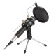 USB Professional Home Studio Condenser Microphone for Live Broadcast Podcast Recording PC Laptop for Windows USB Professional Home Studio Condenser Microphone for Live Broadcast Podcast Recording PC Laptop for Windows