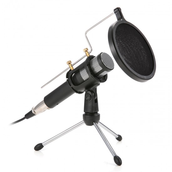 USB Professional Home Studio Condenser Microphone for Live Broadcast Podcast Recording PC Laptop for Windows USB Professional Home Studio Condenser Microphone for Live Broadcast Podcast Recording PC Laptop for Windows