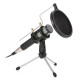 USB Professional Home Studio Condenser Microphone for Live Broadcast Podcast Recording PC Laptop for Windows USB Professional Home Studio Condenser Microphone for Live Broadcast Podcast Recording PC Laptop for Windows