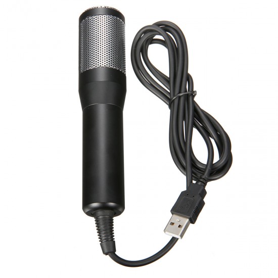 USB Professional Home Studio Condenser Microphone for Live Broadcast Podcast Recording PC Laptop for Windows USB Professional Home Studio Condenser Microphone for Live Broadcast Podcast Recording PC Laptop for Windows