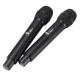 UW-01 UHF Wireless Microphone System Handheld LED Mic with Receiver UW-01 UHF Wireless Microphone System Handheld LED Mic with Receiver