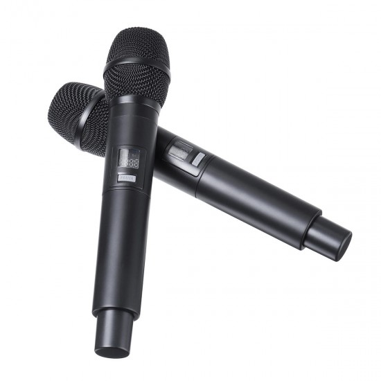 UW-01 UHF Wireless Microphone System Handheld LED Mic with Receiver UW-01 UHF Wireless Microphone System Handheld LED Mic with Receiver