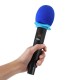 UW-01 UHF Wireless Microphone System Handheld LED Mic with Receiver
