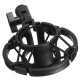 Universal Black Plastic Studio Microphone Shock Mount Desktop Holder Stand for Condenser Microphone