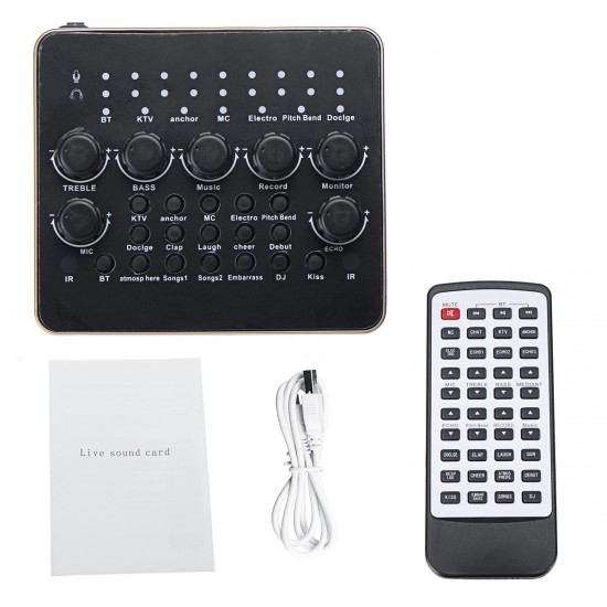 V10 Live Sound Card Microphone Set device Mobile Phone Fast Hand Shouting Wheat Universal for Mobile Phone Broadcast V10 Live Sound Card Microphone Set device Mobile Phone Fast Hand Shouting Wheat Universal for Mobile Phone Broadcast