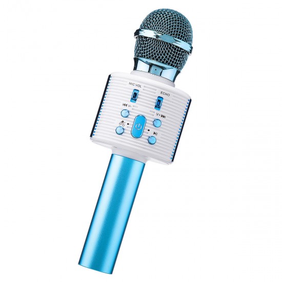 V6 bluetooth Microphone for Android IOS Mobile Phone KTV Live Broadcast Mic Speaker