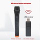 VHF Wireless Microphone Live Broadcast Home Conference Audio TV Computer Microphone with bluetooth Receiver