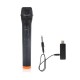 VHF Wireless Microphone Live Broadcast Home Conference Audio TV Computer Microphone with bluetooth Receiver