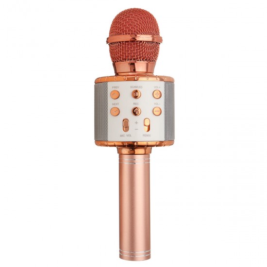 WS858L Wireless bluetooth Karaoke KTV Audio Live Microphone Speaker Stereo Singing Player WS858L Wireless bluetooth Karaoke KTV Audio Live Microphone Speaker Stereo Singing Player