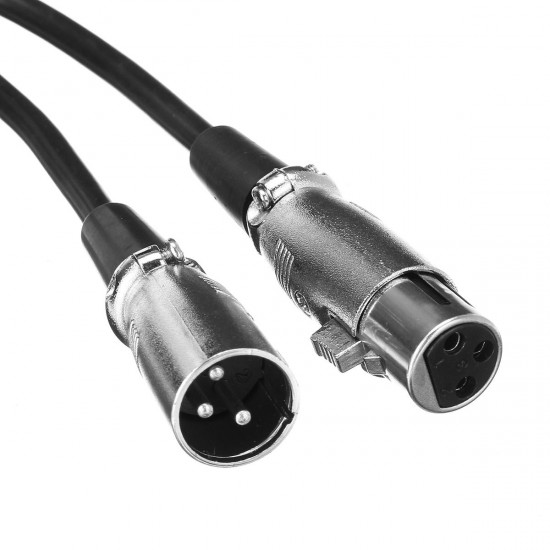 XLR 3-Pin Male to Female Microphone Audio Mic Balanced Cord Cable