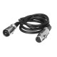 XLR 3-Pin Male to Female Microphone Audio Mic Balanced Cord Cable XLR 3-Pin Male to Female Microphone Audio Mic Balanced Cord Cable