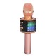 bluetooth Wireless Karaoke Microphone Handheld Microphone with Dynamic Light for Children and Adults with Speaker Recording Radio