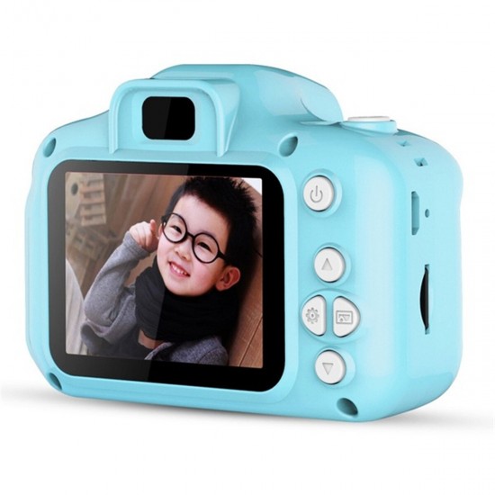 1080P HD 13 Mega Pixels Children Mini Digital Camera Camcorder with 2.0in IPS LCD Screen 400mAh Rechargeable Battery Kids Toys