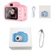 1080P HD 13 Mega Pixels Children Mini Digital Camera Camcorder with 2.0in IPS LCD Screen 400mAh Rechargeable Battery Kids Toys