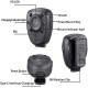 Body Cop Hidden Cameras Built-in 32GB Memory Card 1080P Wearable Portable Sport Cam with Night Vision Pocket Clip IR Dash Cam