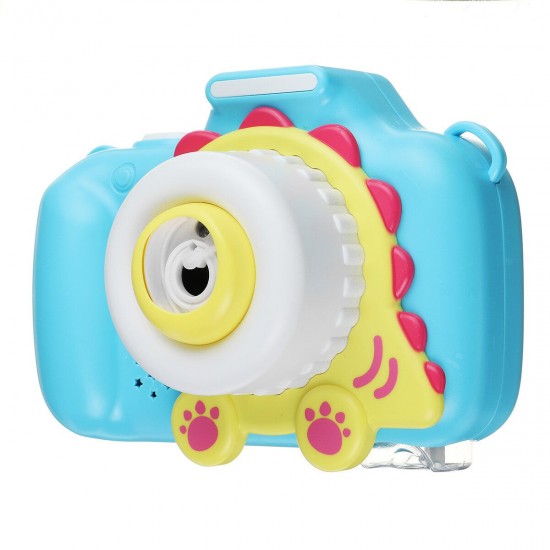 Bubble Machine Toy Children Fully-Automatic Bubble Blowing Camera Music Lighting