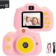 Children Fun Camera with Memory Card USB Rechargeable Child Cameras with HP IPS Digital Screen Mini Toy Gift Kids Camera