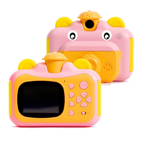 HD Mini Children Digital Camera Rotatable Camera 1080P Video Camcorder Support Photo Sticker Photo Printing