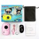 Q1 Mini Digital Camera 5MP 2.0 Inch IPS Display IP68 Waterproof Built-in Rechargeable Battery with 8GB Memory Card Cameras for Kids