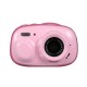 Q1 Mini Digital Camera 5MP 2.0 Inch IPS Display IP68 Waterproof Built-in Rechargeable Battery with 8GB Memory Card Cameras for Kids