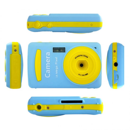 Pink Blue 16MP 720P Mini Children Kids 2.4 TFT Screen Card Camera