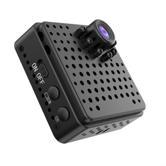 W18 Mini 1080P HD Infrared Night Vision WiFi Camera Support 155 Degrees Wide Angle Motion Detecting for Home Security W18 Mini 1080P HD Infrared Night Vision WiFi Camera Support 155 Degrees Wide Angle Motion Detecting for Home Security