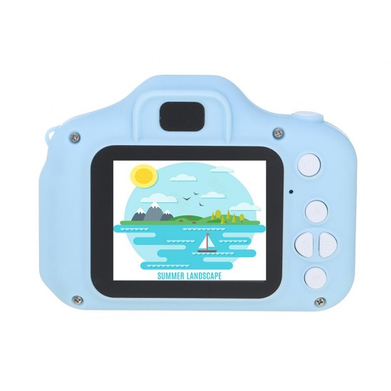 X2 2MP 1080P HD 2.0 Inch Screen Rechargeable Mini Children Kids Camera