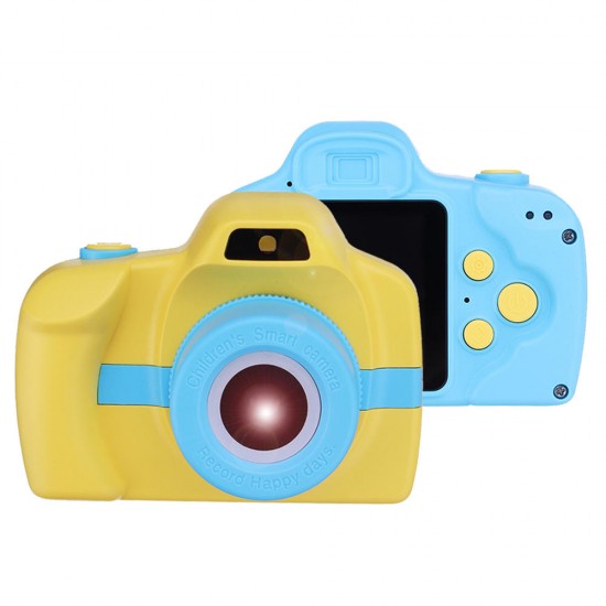 Y2 2MP 1.54 Inch IPS Touch Screen Mini Children Kids Rechargeable Camera with Flash Light