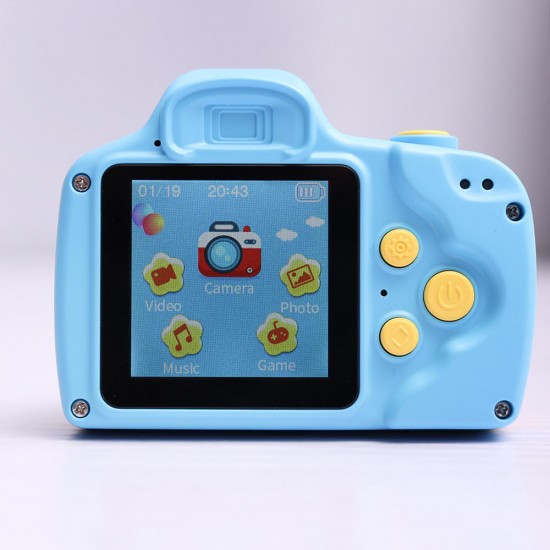 Y2 2MP 1.54 Inch IPS Touch Screen Mini Children Kids Rechargeable Camera with Flash Light
