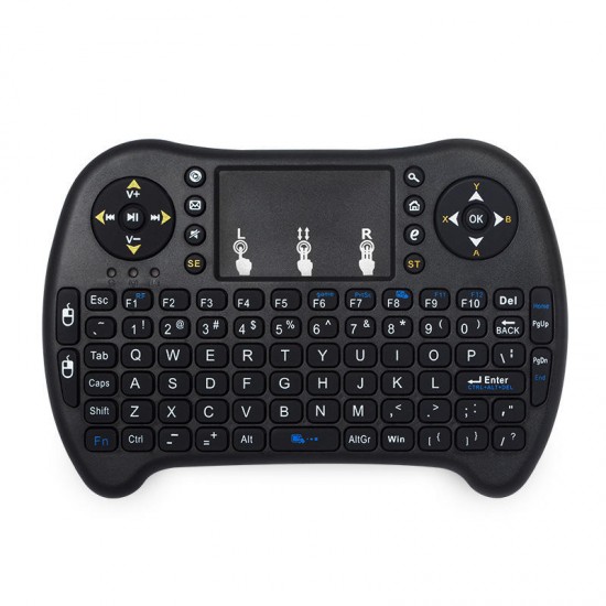 2.4G Wireless Mini Keyboard Touchpad Air Mouse for Android Windows TV Box