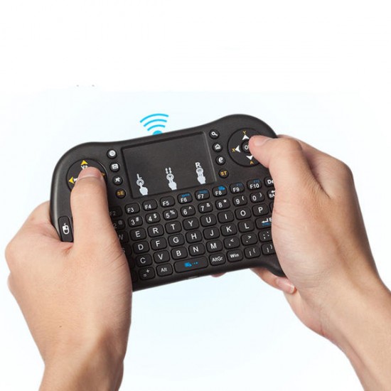 2.4G Wireless Mini Keyboard Touchpad Air Mouse for Android Windows TV Box