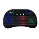 2.4GHz Wireless 7 Colors Rainbow Backlight Keyboard With Touchpad Mouse For TV Box/Smart TV/PC