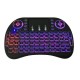 2.4GHz Wireless 7 Colors Rainbow Backlight Keyboard With Touchpad Mouse For TV Box/Smart TV/PC