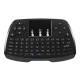 A3 2.4G Wireless Rechargeale Mini Keyboard Touchpad Air Mouse for TV Box Mini PC