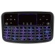 A36 2.4G Wireless Four Color Backlit QWERTY Mini Keyboard Touchpad Airmouse for TV Box Mini PC A36 2.4G Wireless Four Color Backlit QWERTY Mini Keyboard Touchpad Airmouse for TV Box Mini PC