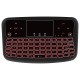 A36 2.4G Wireless Four Color Backlit QWERTY Mini Keyboard Touchpad Airmouse for TV Box Mini PC A36 2.4G Wireless Four Color Backlit QWERTY Mini Keyboard Touchpad Airmouse for TV Box Mini PC