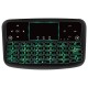 A36 2.4G Wireless Four Color Backlit QWERTY Mini Keyboard Touchpad Airmouse for TV Box Mini PC A36 2.4G Wireless Four Color Backlit QWERTY Mini Keyboard Touchpad Airmouse for TV Box Mini PC