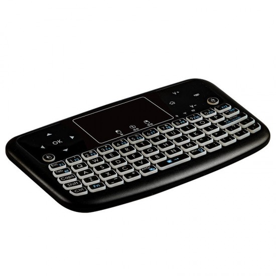 A36 2.4G Wireless Four Color Backlit QWERTY Mini Keyboard Touchpad Airmouse for TV Box Mini PC A36 2.4G Wireless Four Color Backlit QWERTY Mini Keyboard Touchpad Airmouse for TV Box Mini PC