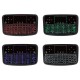 A36 2.4G Wireless Four Color Backlit QWERTY Mini Keyboard Touchpad Airmouse for TV Box Mini PC