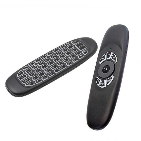 C120 Three Color Backlit 2.4G Wireless Mini Keyboard Airmouse